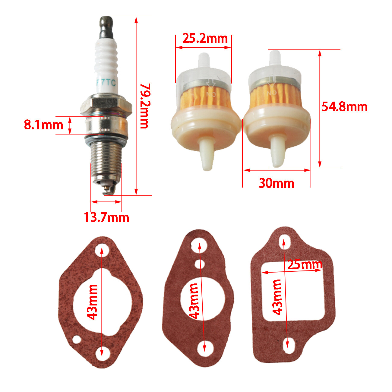 Carburetor Air Filter for Subaru Robin EA190V EA175V EV190A Honda