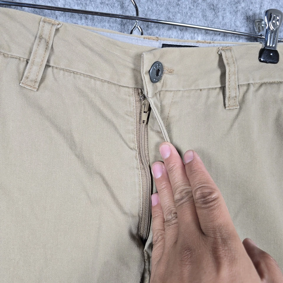 Pantalones Cortos FOX Racing Heritage Forjados Para Hombre Beige Tostado Chino Exterior Medidas 35 Envío y Envío Foto 3 de 4