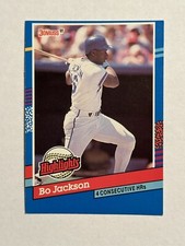 Bo Jackson Highlights (#BC-10) - Kansas City Royals - 1991 Donruss Baseball Card