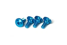 Koswork Aluminum 7075 Servo Screw 3x7mm Blue (4) KOS40101BL