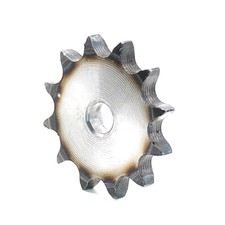 08B Chain Drive Flat Sprocket 10-30 Tooth Roller Chain Chain Links Pitch 12.7mm