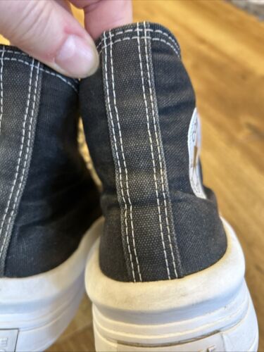 Black Platform Hi Top Converse Size Uk 5 - Picture 5 of 9