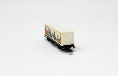 Atlas Minitrix N Gauge Râteau De 4 At&sf Np Nyc SP&S Boîte Voiture Plat