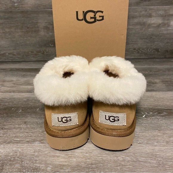UGG | Nita Closed Back Slippers In Chestnut NEW Gift | eBay UGG | Nita Closed Back Slippers In Chestnut NEW Gift | eBay