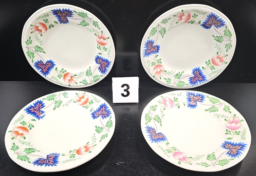 8 Pc Iroquois Greenfield Village Plates Lot Vintage Henry Ford Museum Dishes Set - Picture 20 of 24