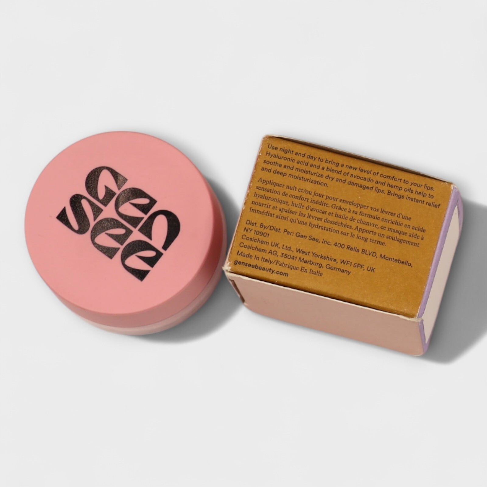 Gen See Comfort Level Night and Day Lip Mask 0.35 oz / 10g