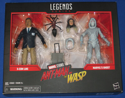 Ghost & X-Con Luis 6'' Action Figure Ant-Man & Wasp Avengers 2018 Marvel Legends