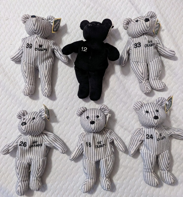 New York Yankees Bamm Beano's Lot Of 6