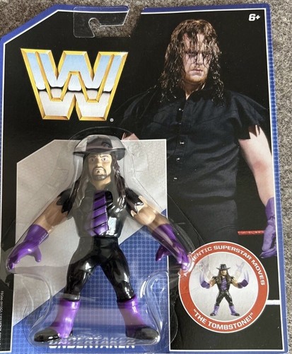 WWE MATTEL RETRO SERIES 1 THE UNDERTAKER WRESTLING...