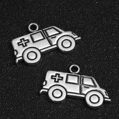 50 Pcs soldes Retro -Zinklegierungsanhänger Fräulein Krankenschwester DIY -Anhänger