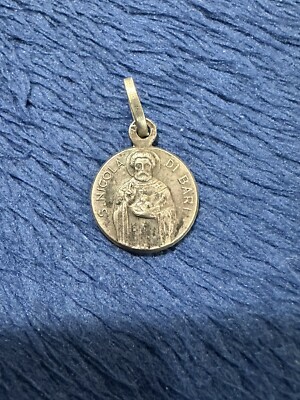 St Nicola Di Bari 800 Silver Charm, 3/4 
