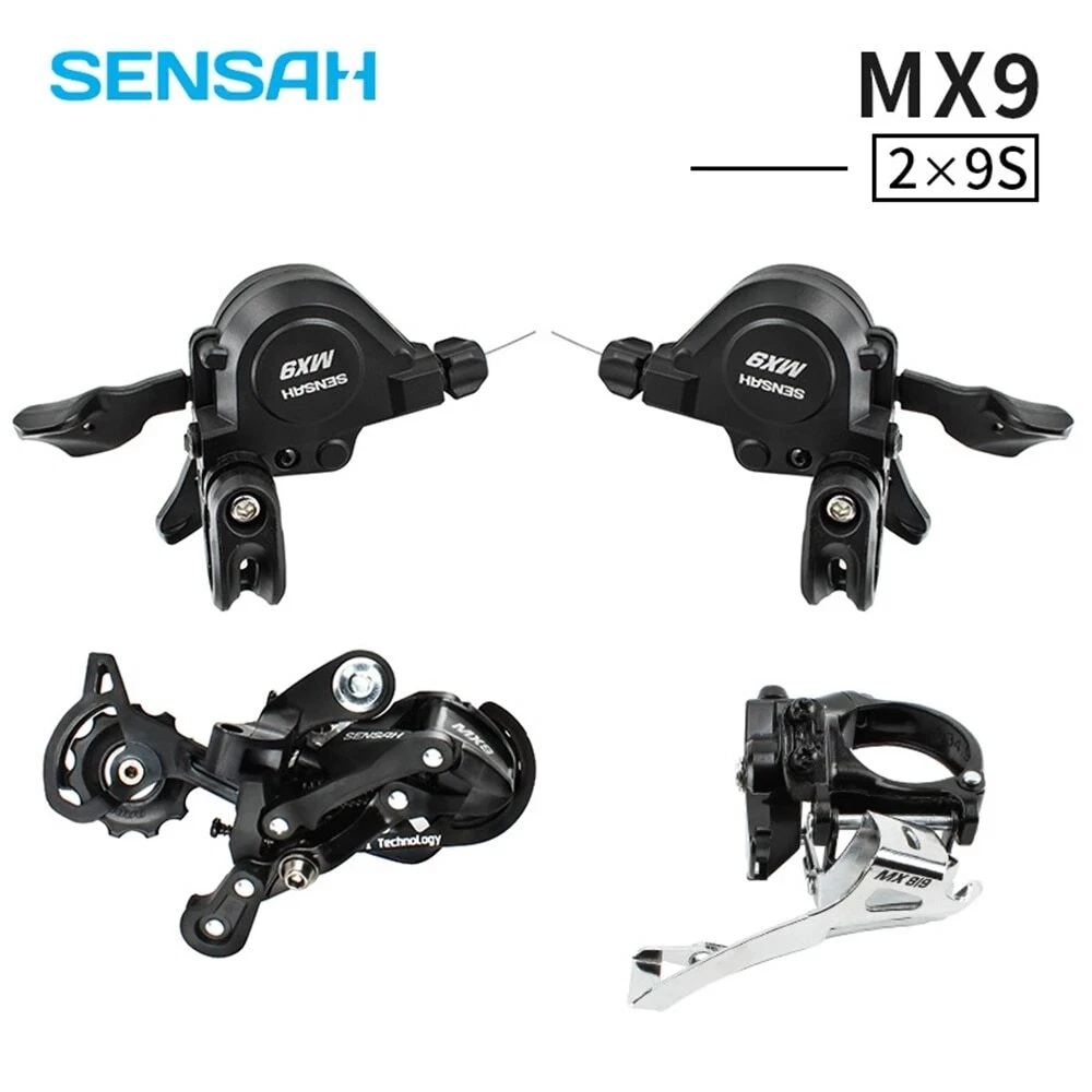 SENSAH MTB 2x9 3x9s Bike Groupset Shifter Front Rear Derailleur