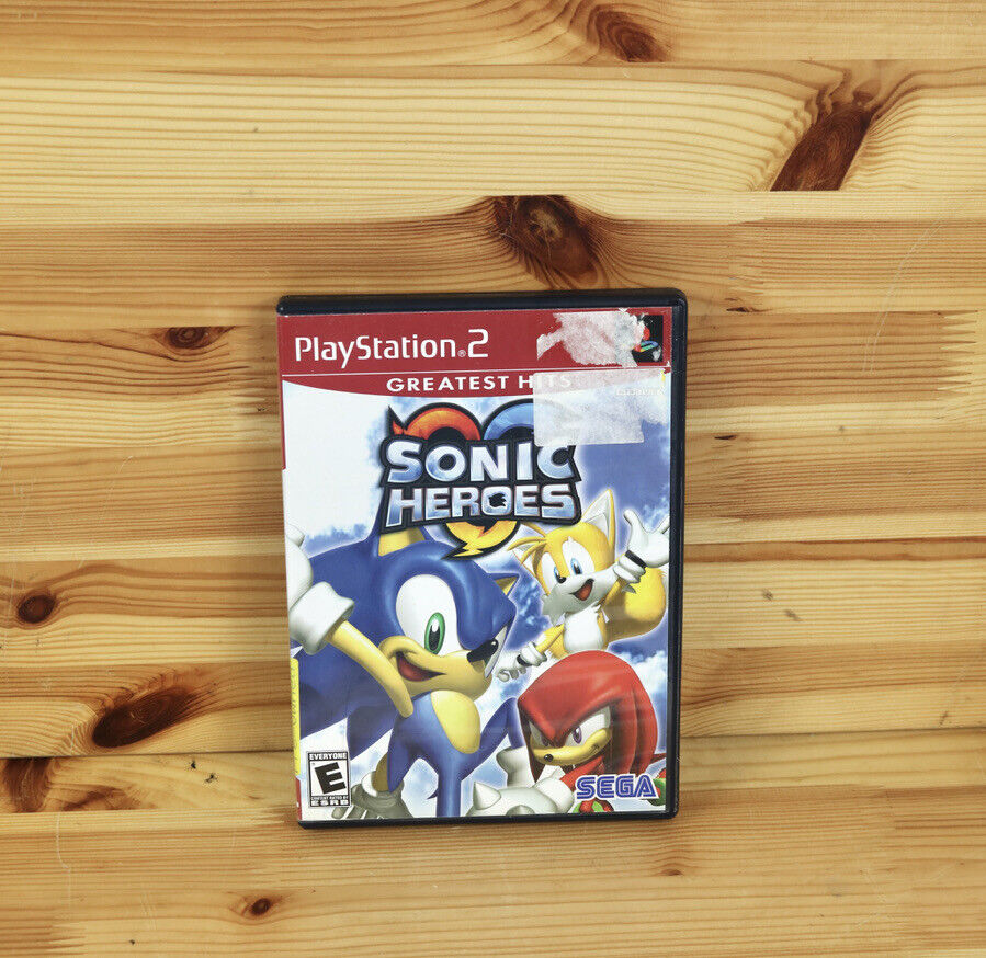 Sonic games (PlayStation 2) PS2 TESTED