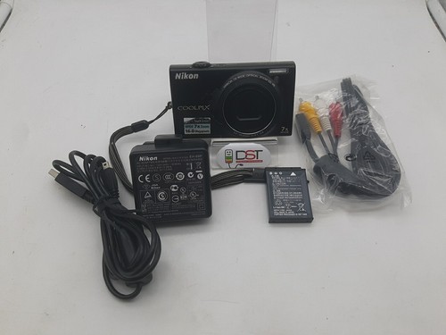 FOTOCAMERA NIKON COOLPIX S6150, 16MP, NERA, USATA TESTATA E PERFETTAMENTE FUNZIO - Foto 6 di 18