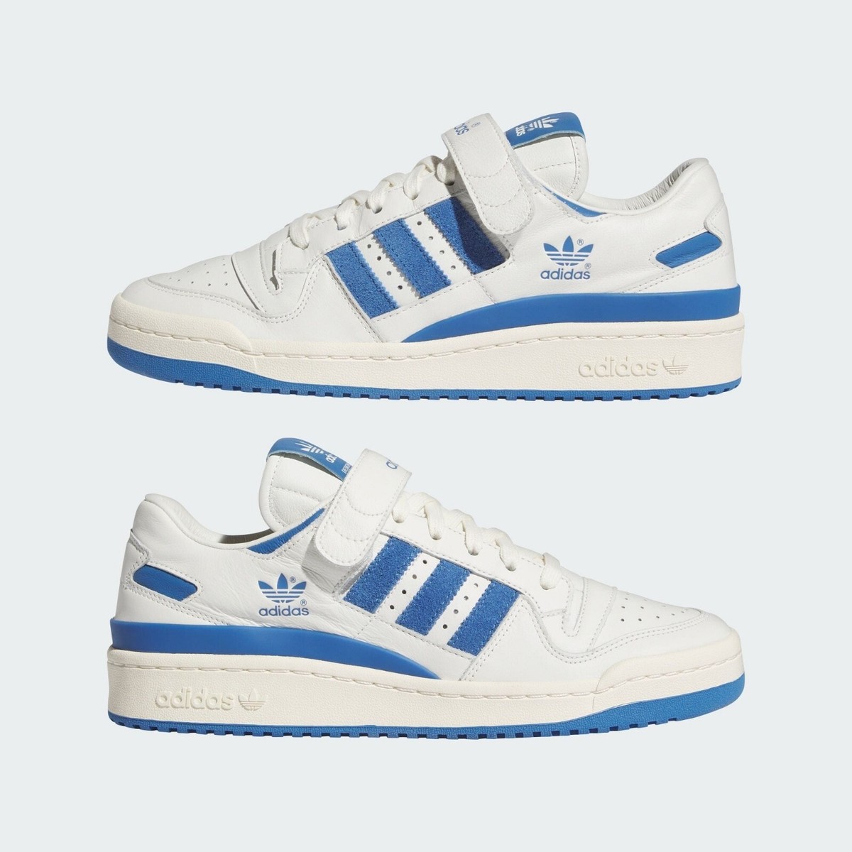 adidas Originals Forum 84 Low Cloud White Trace Royal JI4658 adidas Originals Forum 84 Low Cloud White Trace Royal JI4658
