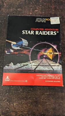 Star Raiders (Atari 400/800) 1980 , Complete CIB Untested
