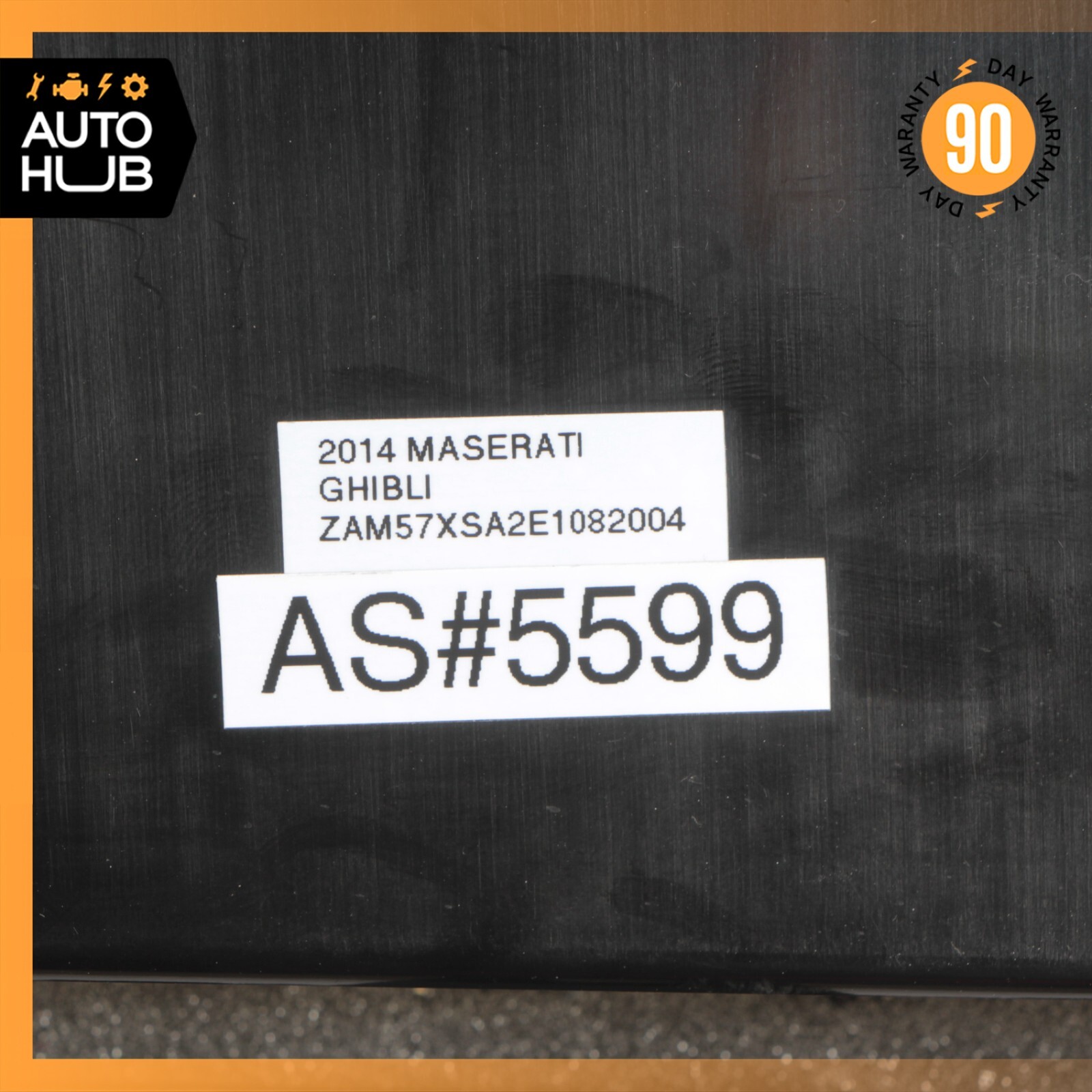 14-22 Maserati Ghibli M157 Dashboard Dash Glove Box Glovebox Black OEM 51k
