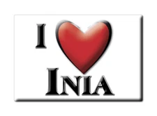 Inia Magnet Fridge Magnet Name Gift Idea Joke Birthday Recurrence