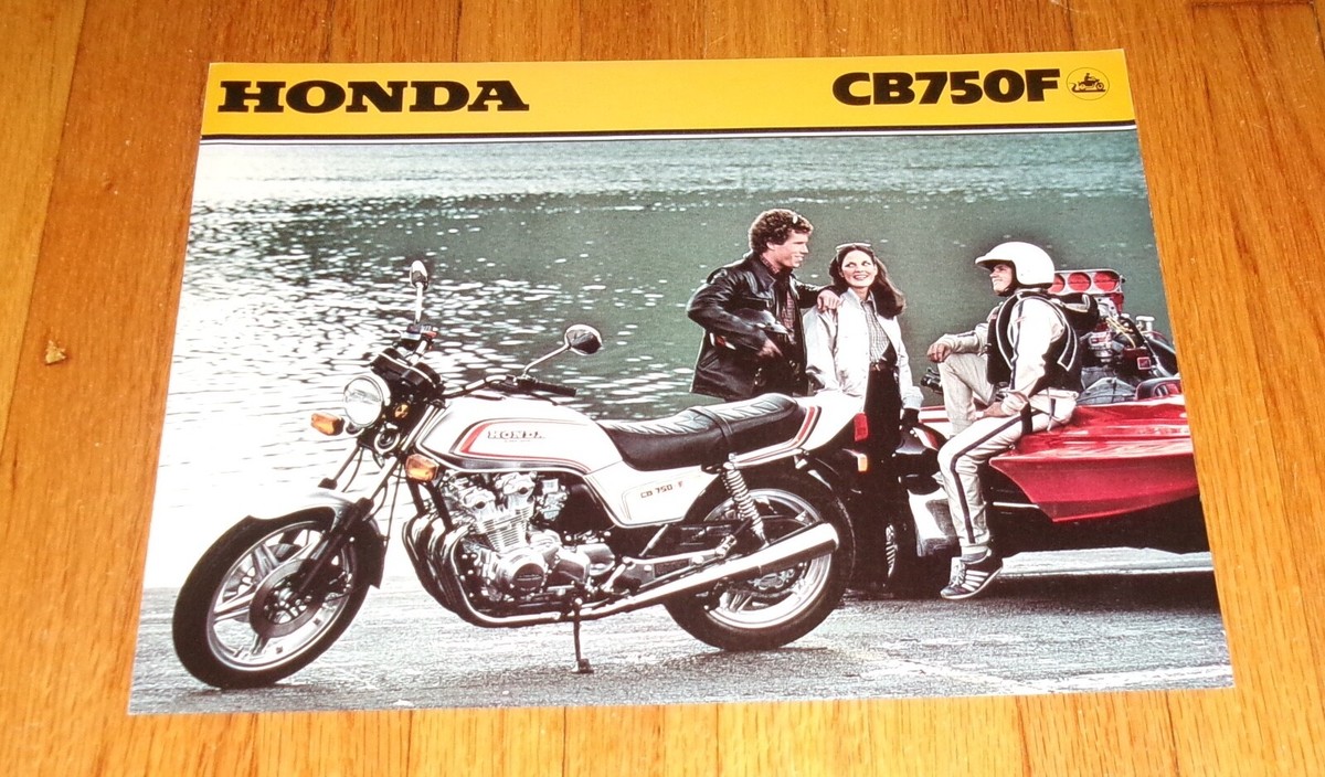 Original 1979 Honda CB750F Motorcycle Sales Brochure | eBay