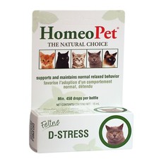 Homeopet Feline 14801 Feline D-Stress, 15ml