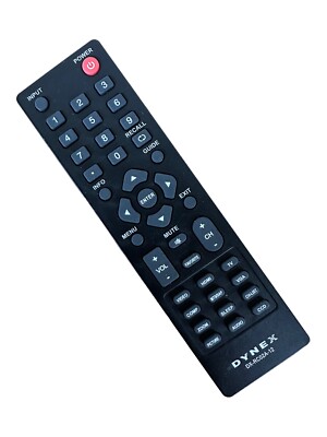 Dynex Replacement Remote Control DX-RC02A-12 Black - Has Been Tested