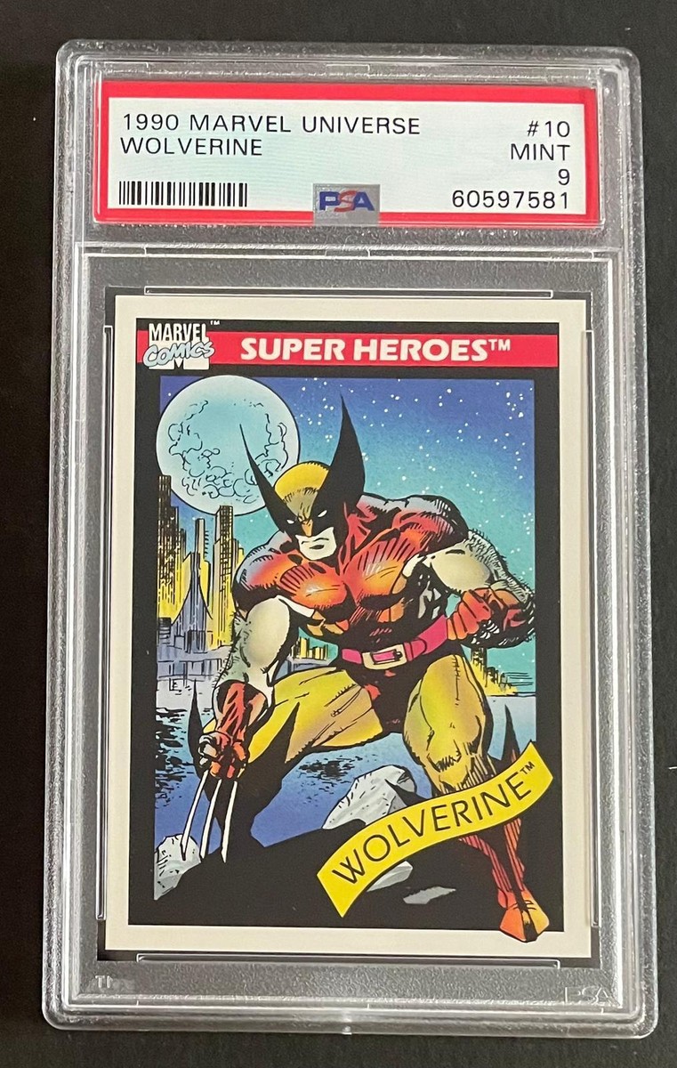 PSA10 1990 Marvel Wolverine ウルヴァリン X-Men 1990 Marvel Universe WOLVERINE #10 PSA 9 Mint | eBay