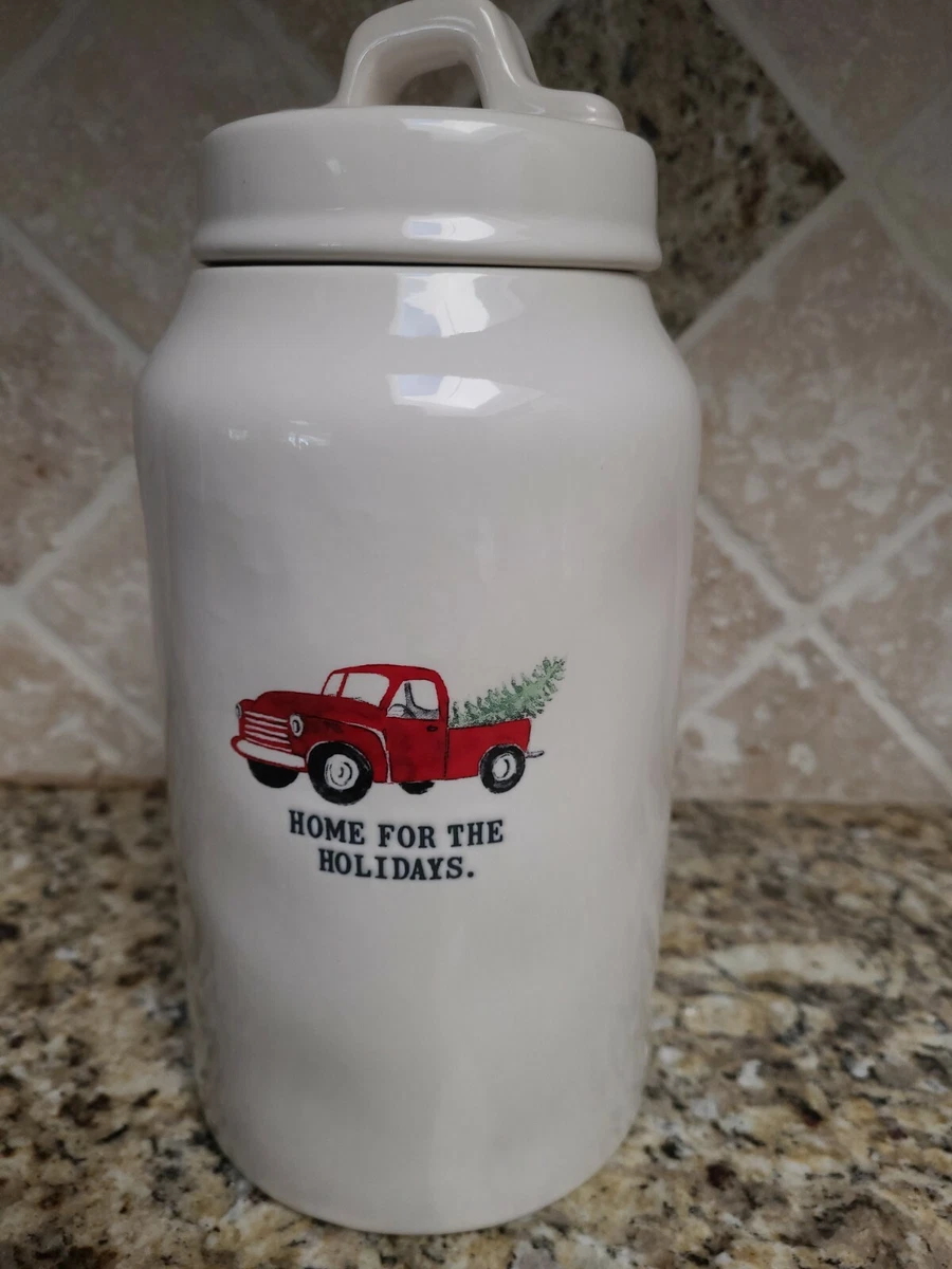Rae Dunn Red Truck Canister, Home for the holidays resende.rj.gov.br