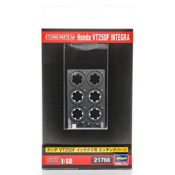 Hasegawa #21766 1/12 Photo-Etched Parts for Honda VT250F
