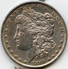 1889 Morgan Silver Dollar, Beautiful Coin, but may have been cleaned