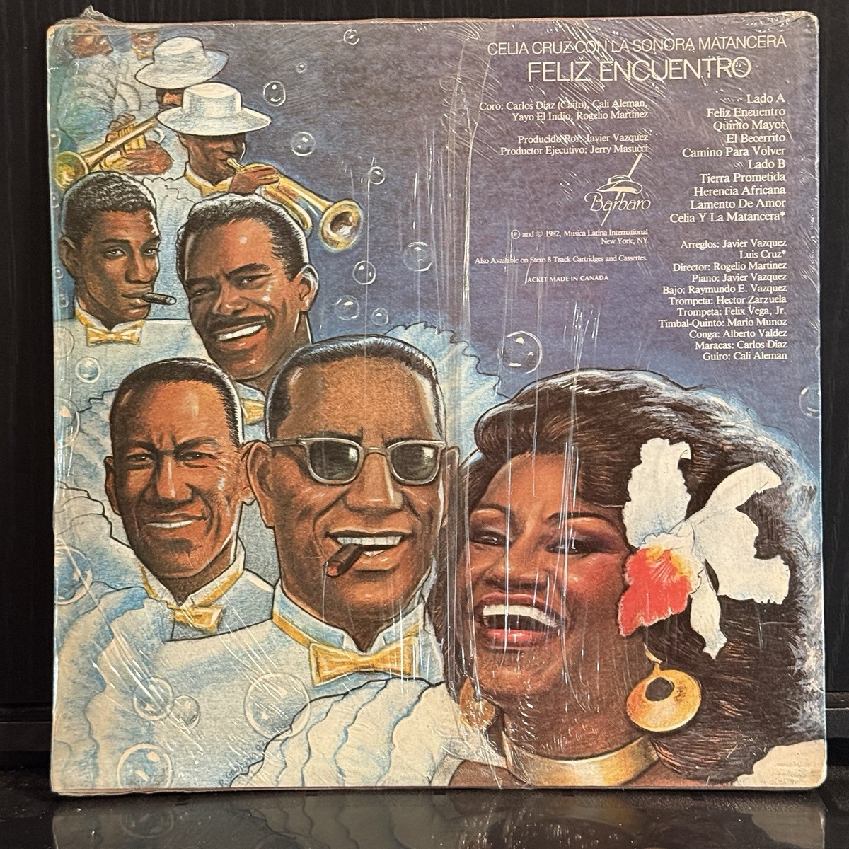 CELIA CRUZ LA SONORA MATANCERA Feliz Encuentro 1982 Barbaro 1st