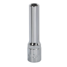 Image of Sealey WallDrive Socket 5.5mm Deep 1/4" Square Drive Fully Polished SP14055D