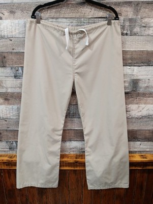 Urbane Scrubs Womens Scrub Pants ''9502'', Beige, Sz XSmall Petite