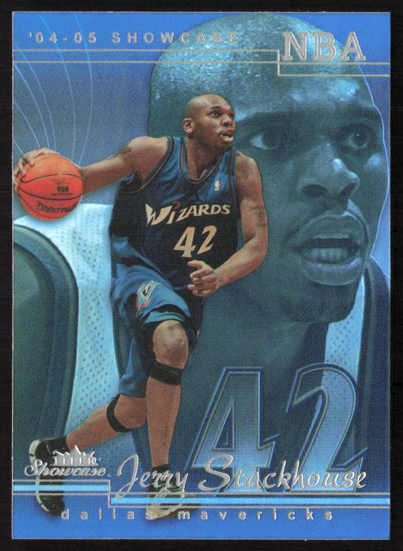 Jerry Stackhouse 2004-05 Fleer Showcase #65 Dallas Mavericks