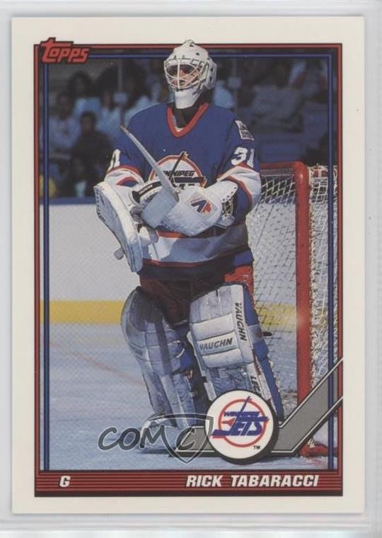 1991-92 Topps Rick Tabaracci #375 1dm1