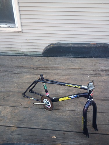 Redline RL240 BMX Frame and Fork and Parts Vintage Old School | eBay