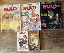 Konvolut MAD 3x Heft und 2x Taschenbuch
