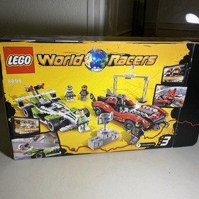 Lego World Racers 8898 Wreckage Road&nbsp;100% Complete w/Instructions and 4 Figures