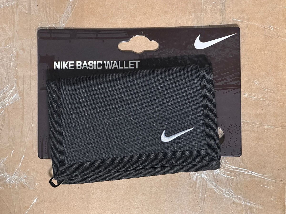 nike bifold leather wallet