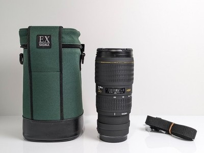 Sigma 70-200mm f2.8 EX APO HSM Zoom Lens Canon EF [Very Good w/case] Japan