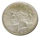 1923 Peace Silver Dollar $1 Raw Circulated 90% Silver Coin