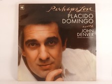 PLACIDO DOMINGO WITH JOHN DENVER PERHAPS LOVE (390) 10 Track LP including Pictur