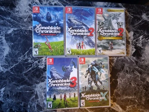 Xenoblade Chronicles Definitive Edition, 2, 3, Torna And X Nintendo Switch