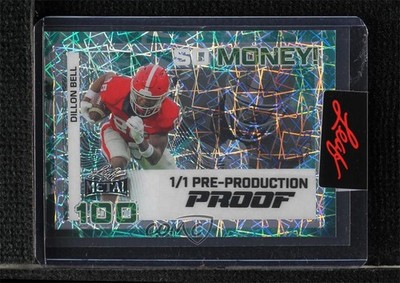 2024 Leaf Metal Pre-Production Proof Water Laser Unsigned 1/1 Dillon Bell 0kv2