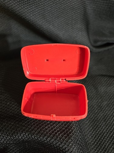 MATTEL Vintage Barbie Doll Red Samsonite Suitcases Luggage Set 4 Pieces - Bild 3 von 11