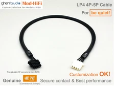 ⚡️Molex LP4 Cable for be quiet! Dark Straight Pure Power...- 12" / 24" Available
