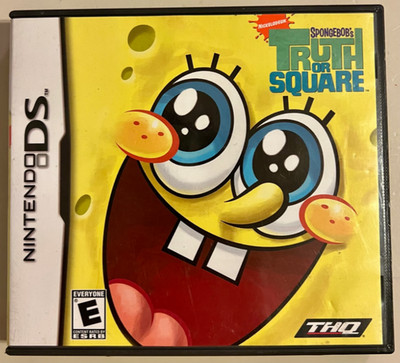 SpongeBob's Truth or Square (Nintendo DS) *CIB*