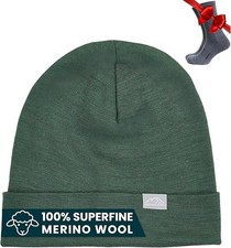 Merino Wool Beanie Men and Women ? Cuff Merino Wool Hats for Men and Women - ...