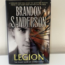Legion: the Many Lives of Stephen Leeds by Brandon Sanderson 1st Edition HC 2018