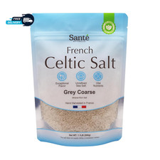 Sante Grey Coarse Sea Salt From the Celtic Sea - 1.1lb 18oz Unrefined French S