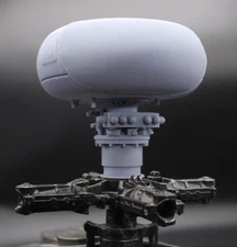 Custom Longbow Radome Assembly For 1:18 BBI Elite Force AH-64 Apache Helicopter
